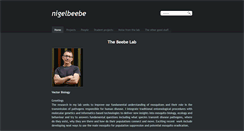 Desktop Screenshot of nigelbeebe.com