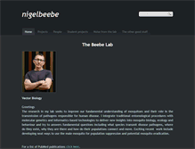 Tablet Screenshot of nigelbeebe.com
